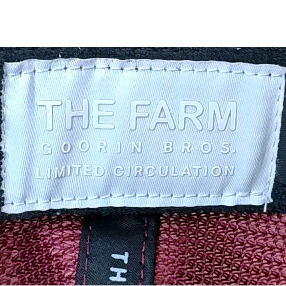 Goorin The Farm Mesh Back Trucker Hat Cap Metallic Red Phoenix Rise Patch Logo - Picture 10 of 12